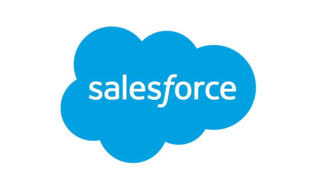 Présenter Salesforce, un CRM, via son logo