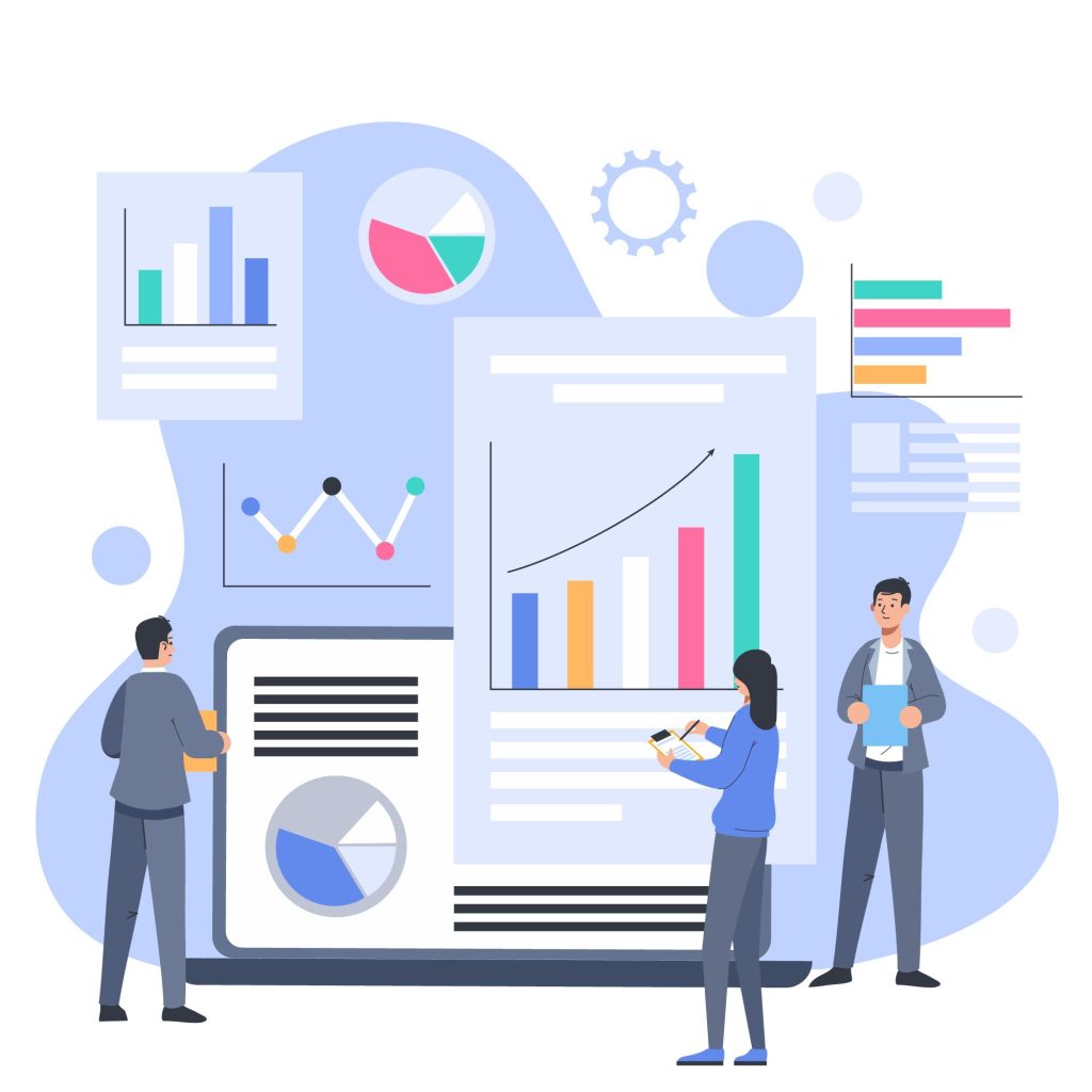 Illustrer l'analyse de données via des graphiques et des courbes.